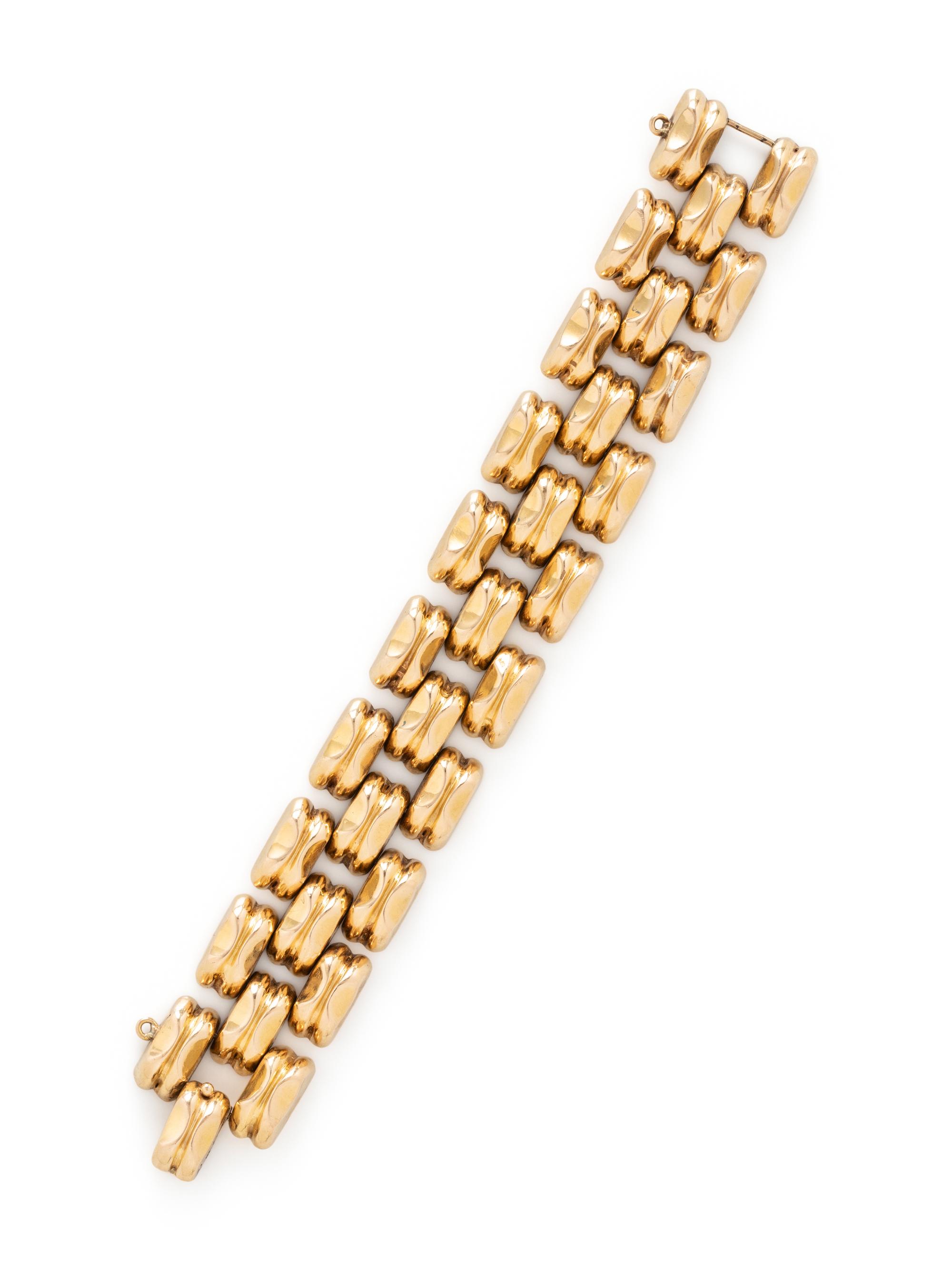 YELLOW GOLD BRACELET