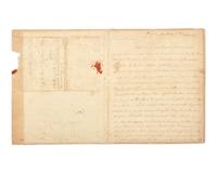 [American Revolution] Clinton, George. Autograph Letter, signed
