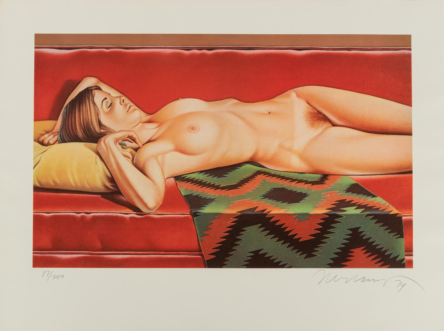 Mel Ramos ( complete portfolio of four prints with original cloth case)