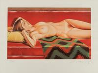 Mel Ramos ( complete portfolio of four prints with original cloth case)