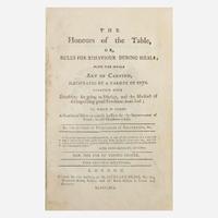 [Food & Drink] Group of 12 18th and 19th Century Titles on Cooking and Housekeeping
