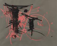 Georges Mathieu, (French, 1921-2012) , Untitled, 1954