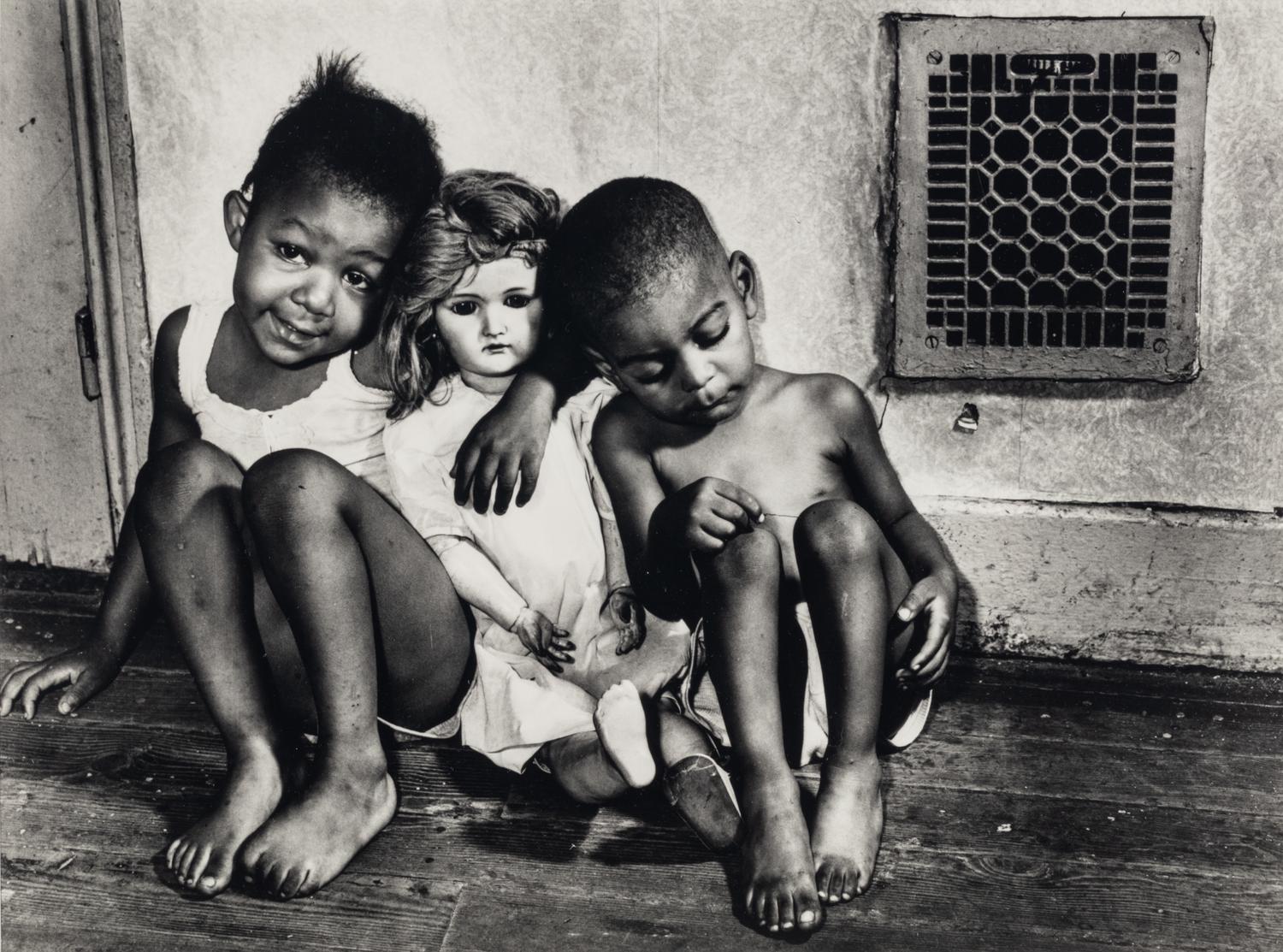Gordon Parks (1912-2006) Children with Doll, Washington, D.C., 1942