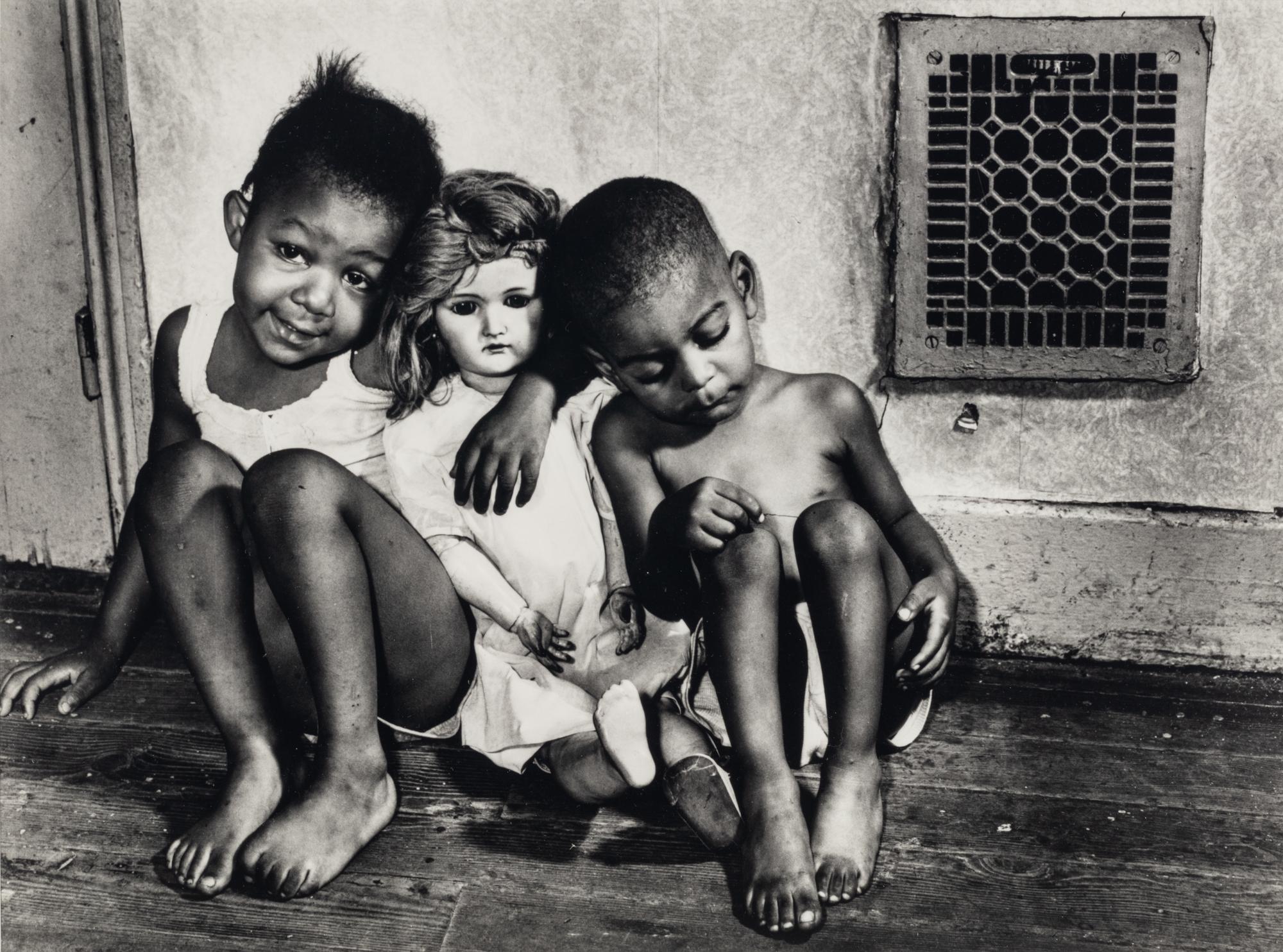 Gordon Parks (1912-2006) Children with Doll, Washington, D.C., 1942