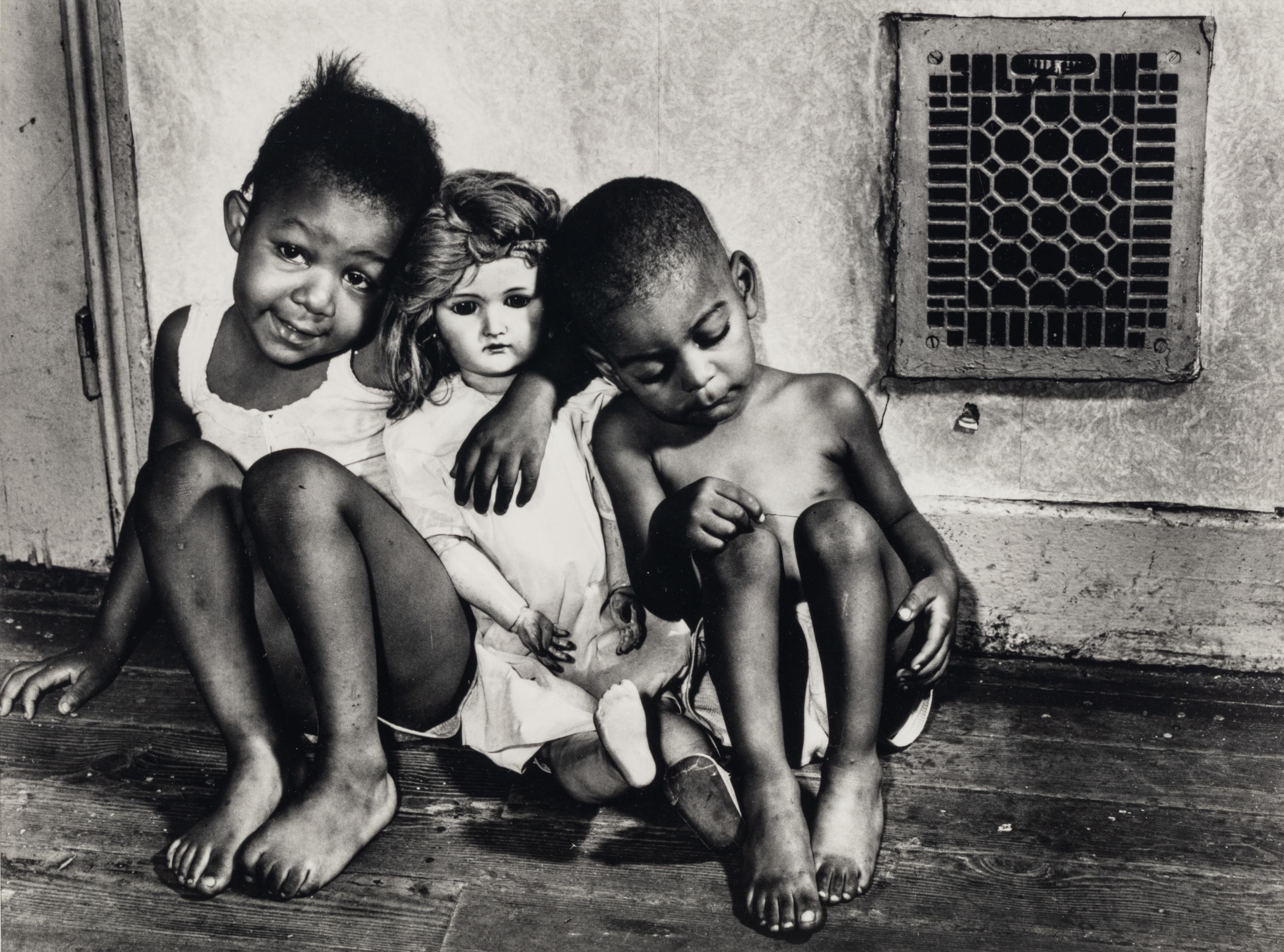 Gordon Parks (1912-2006) Children with Doll, Washington, D.C., 1942