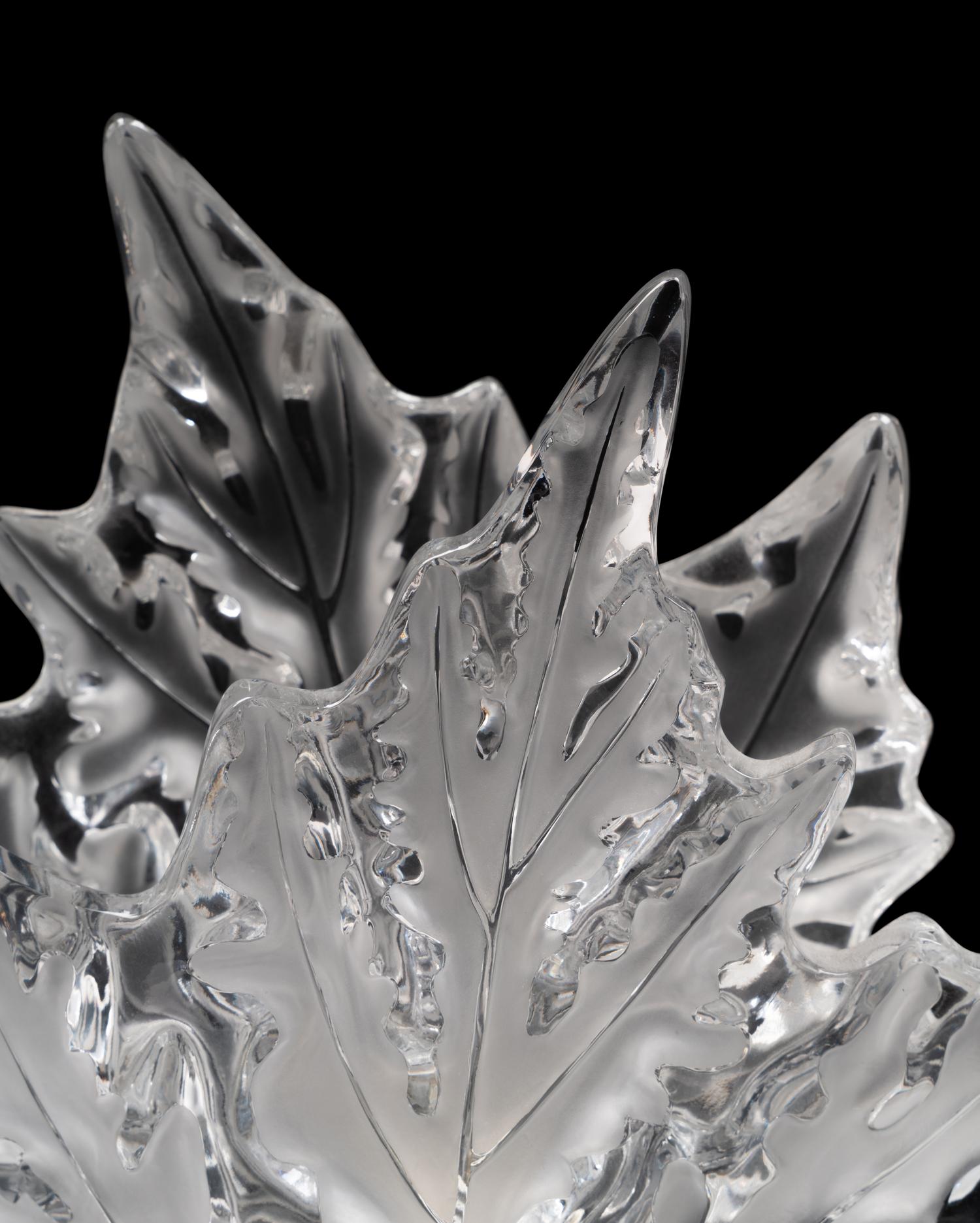 A Pair of Lalique Champs-Elysees Sconces