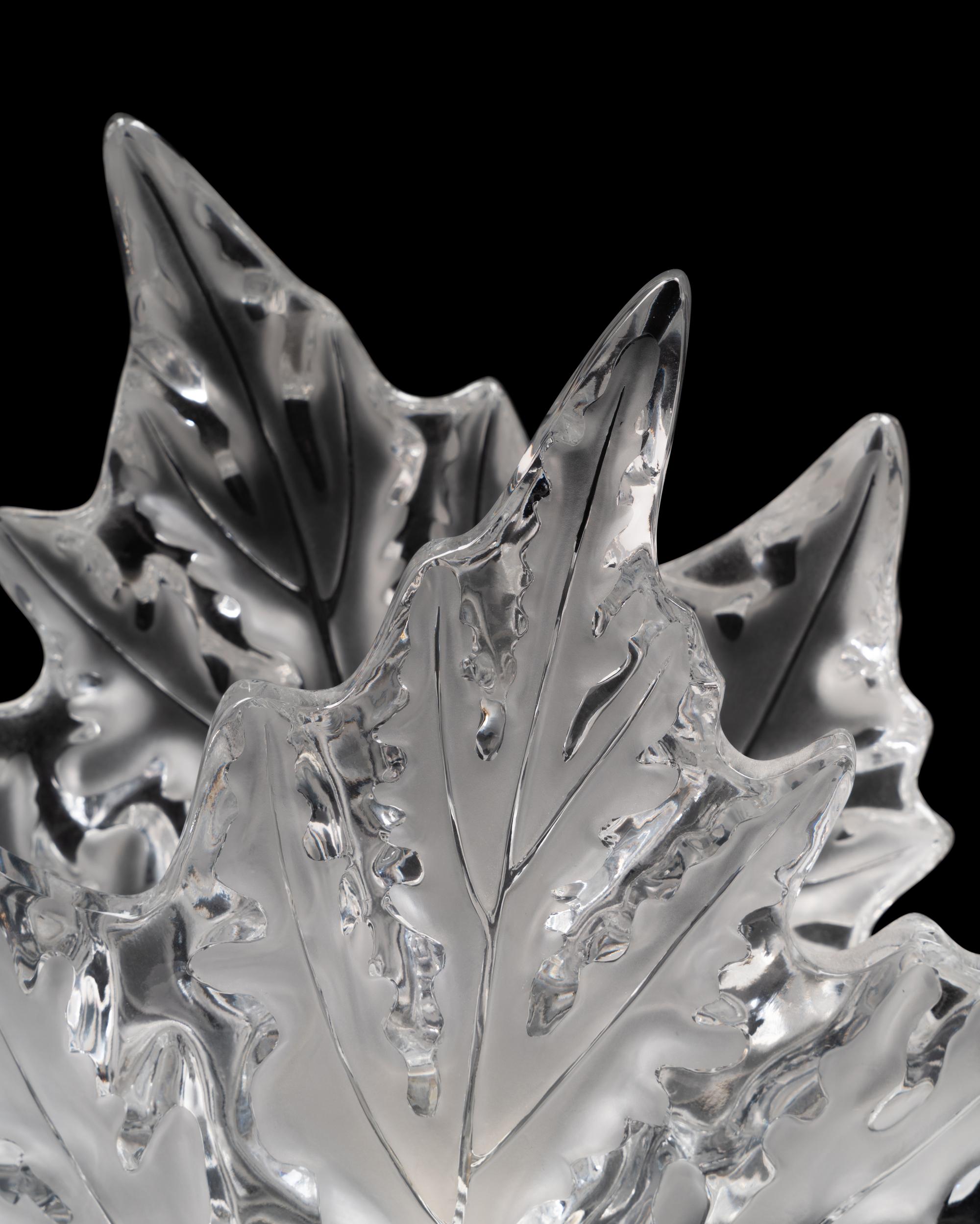 A Pair of Lalique Champs-Elysees Sconces