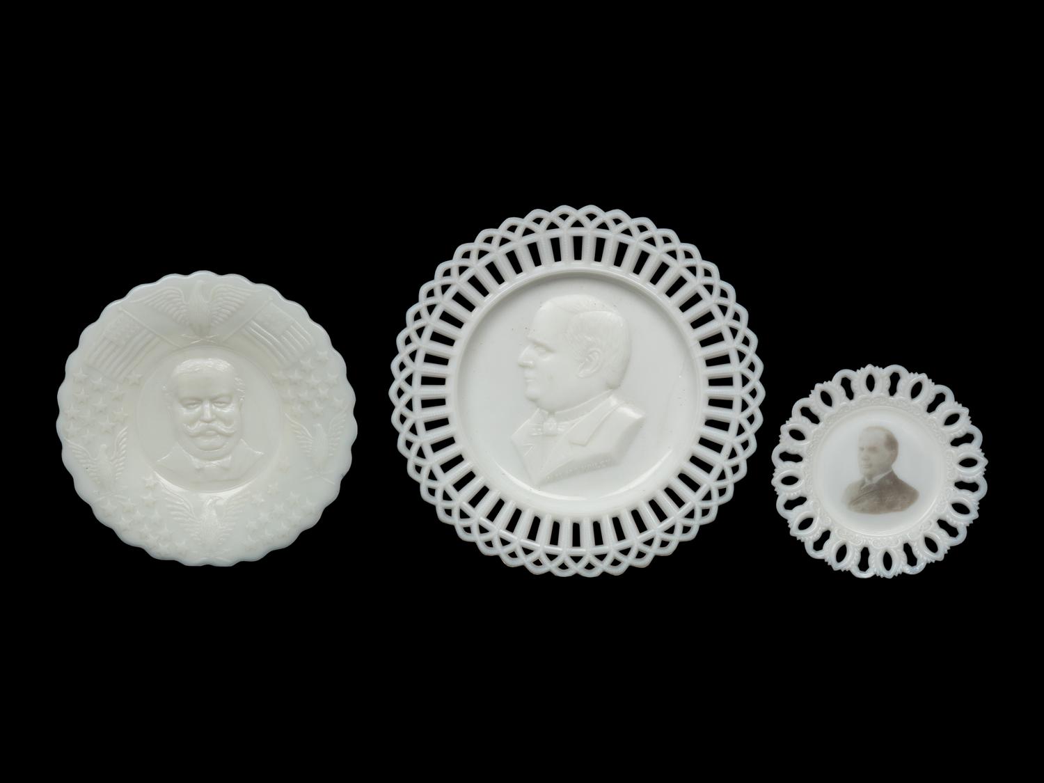 A Collection of American Presidential and Commemorative Glass Articles