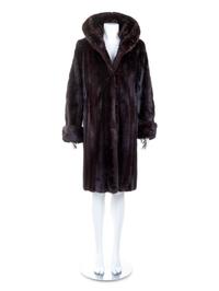 Mink Long Coat, 1980-90s