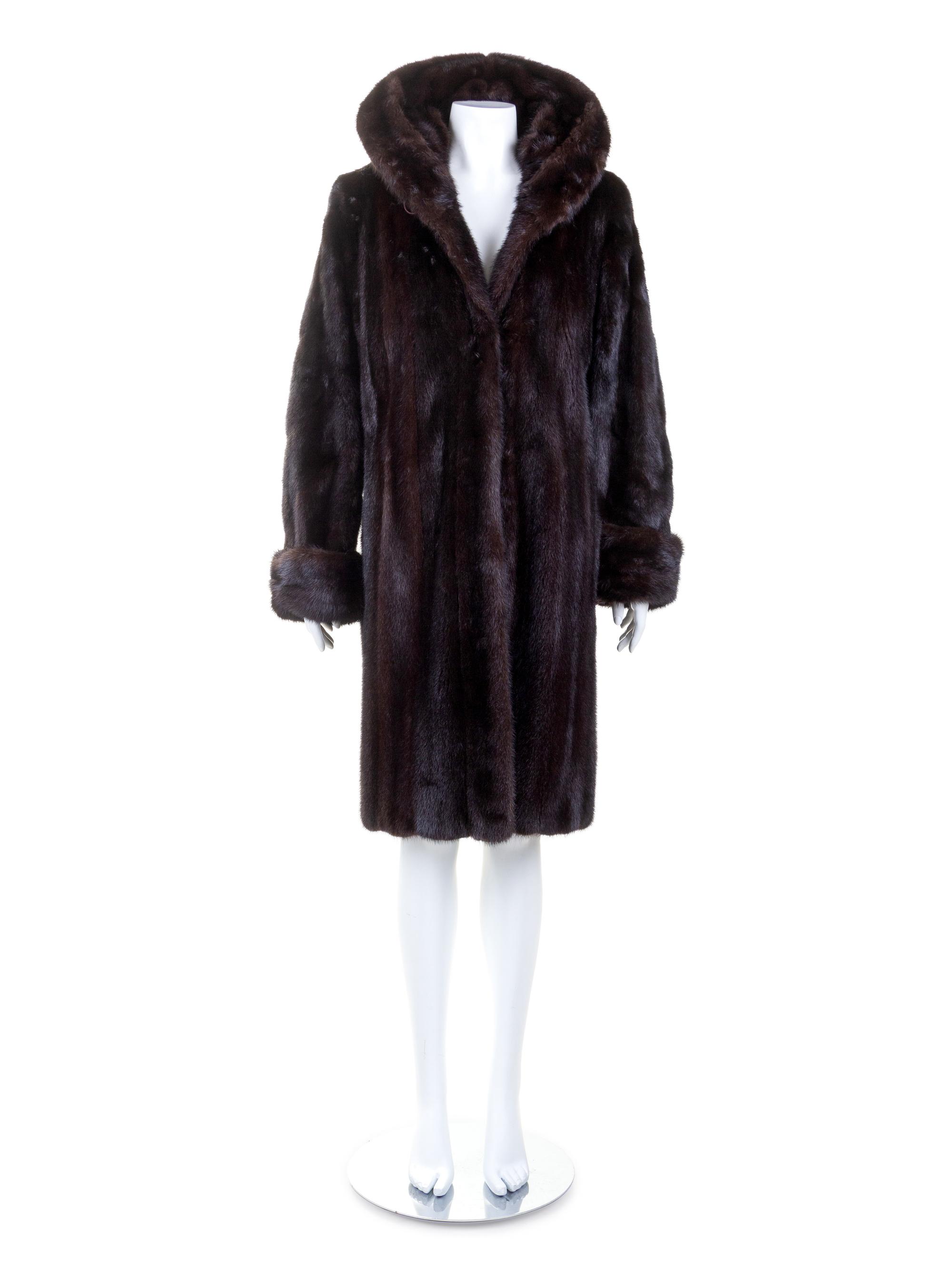 Mink Long Coat, 1980-90s