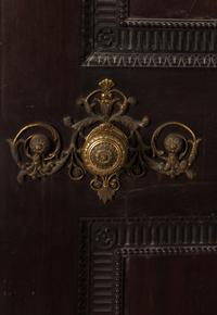 A George III Mahogany Door