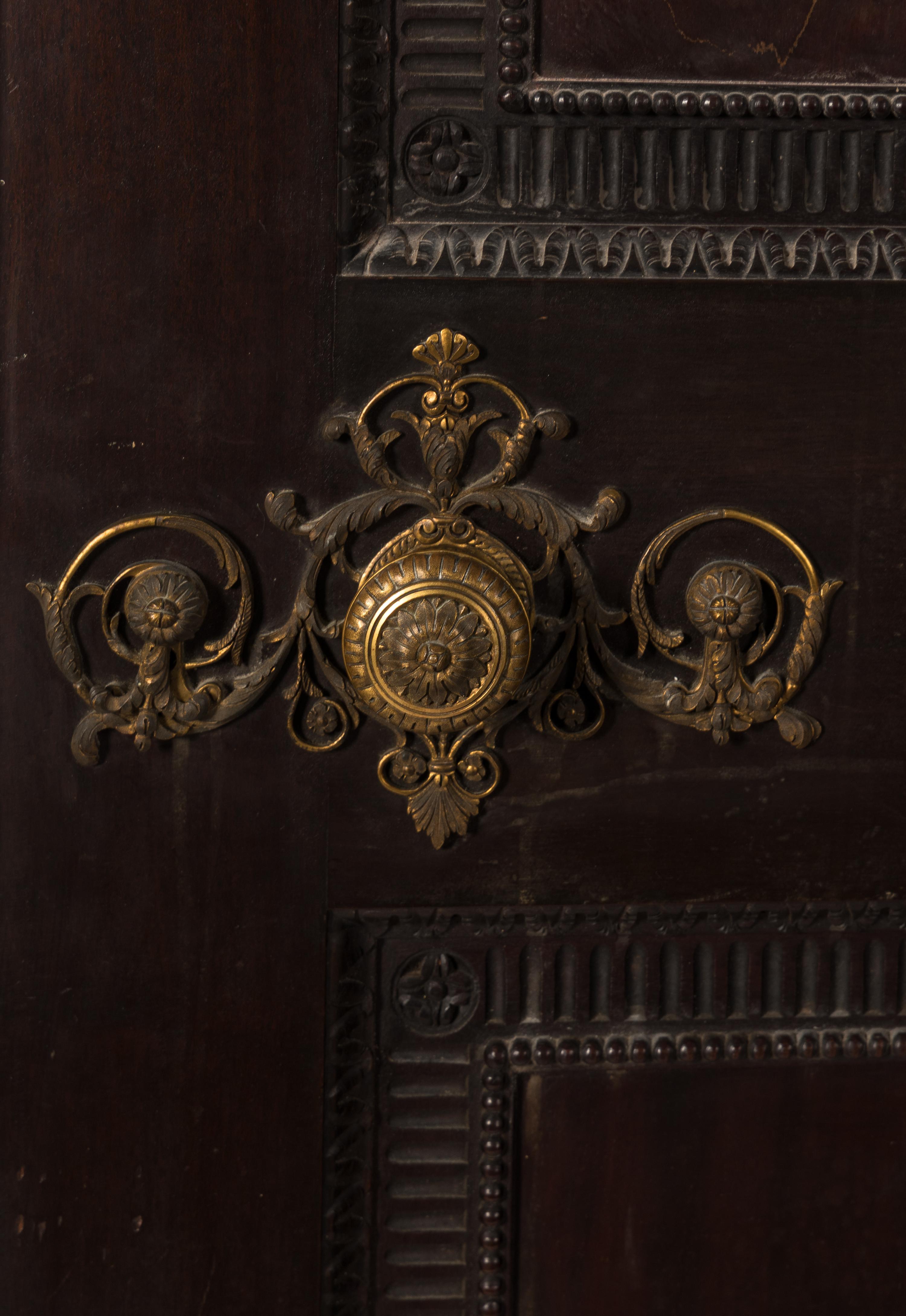 A George III Mahogany Door