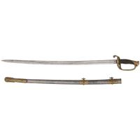 Ames Model 1850 Staff & Field Officers Sword Presented to Major W.G. Bartholomew 27th Mass Infantry - Twice POW & WIA with Two CDV's