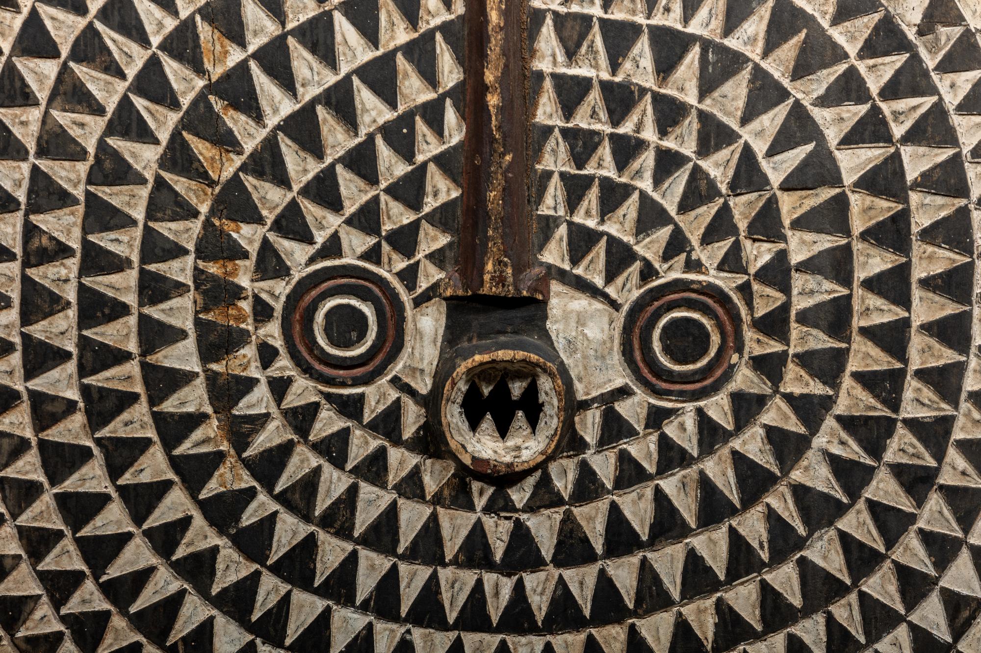 A Mossi Wood Mask