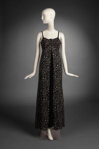 Bob Mackie Beaded Leopard Print Dress, 1990s