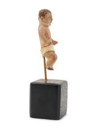 A Spanish Colonial Carved Wood Figure of the Christ Child