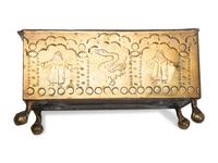 Six Brass Trinket Boxes
