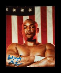 A Group of 10 Heavyweight Boxing Champion Signed Photos,