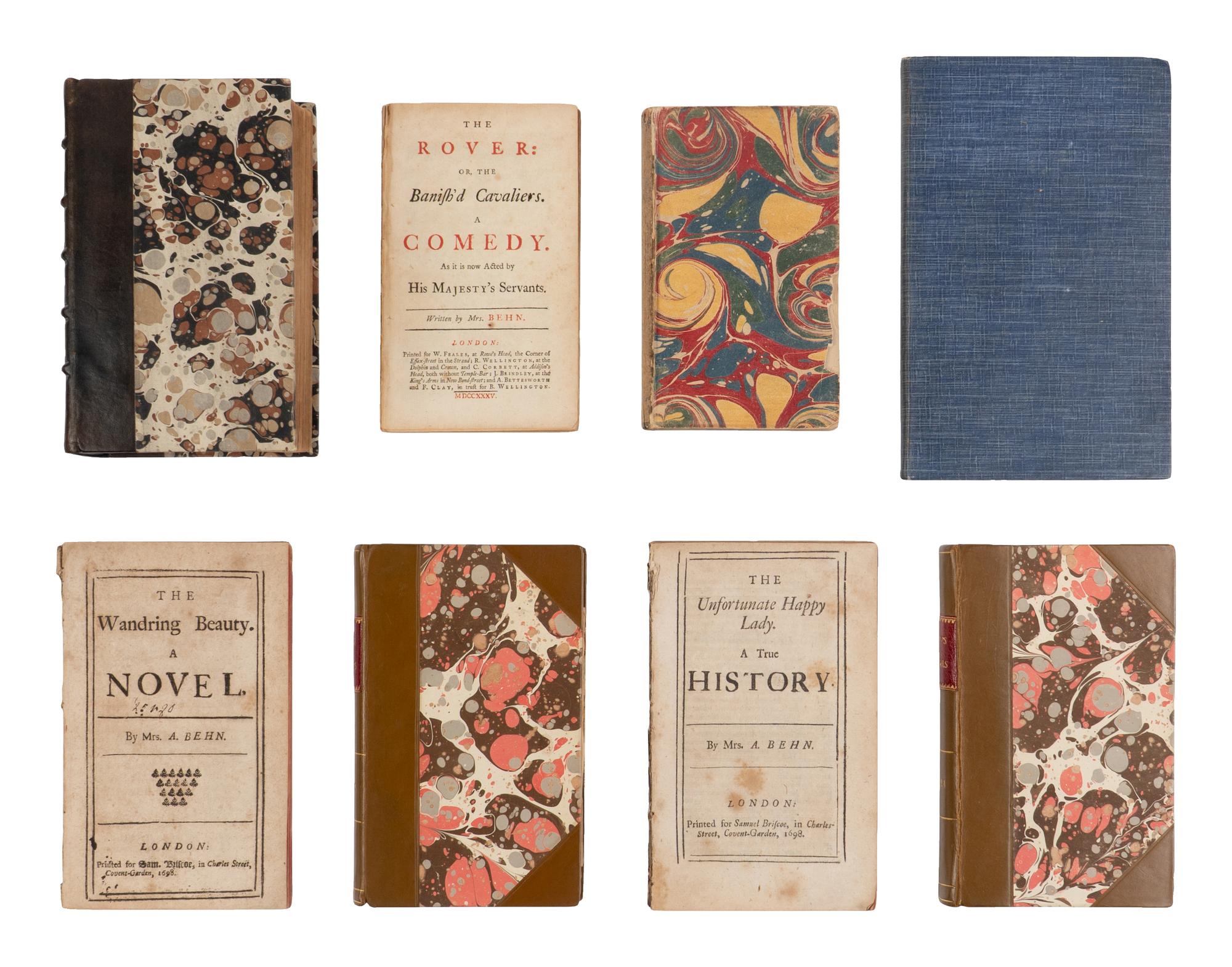 BEHN, Aphra (1640-1689). A group of 7 works, comprising: