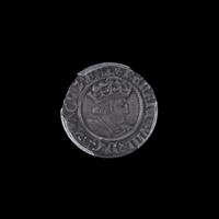 MEDIEVAL: Henry VIII Silver Half-Groat (1526-32) — PCGS GRADED XF40.