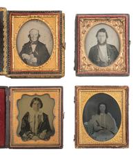 [EARLY PHOTOGRAPHY]. 27 assorted cased images.