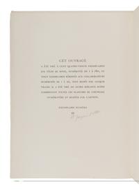 VILLON, Jacques (1875-1963), illustrator. -- HÉSIOD (fl. 700 B.C.). Les Travaux et les Jours . Paris: Tériade, 1962.