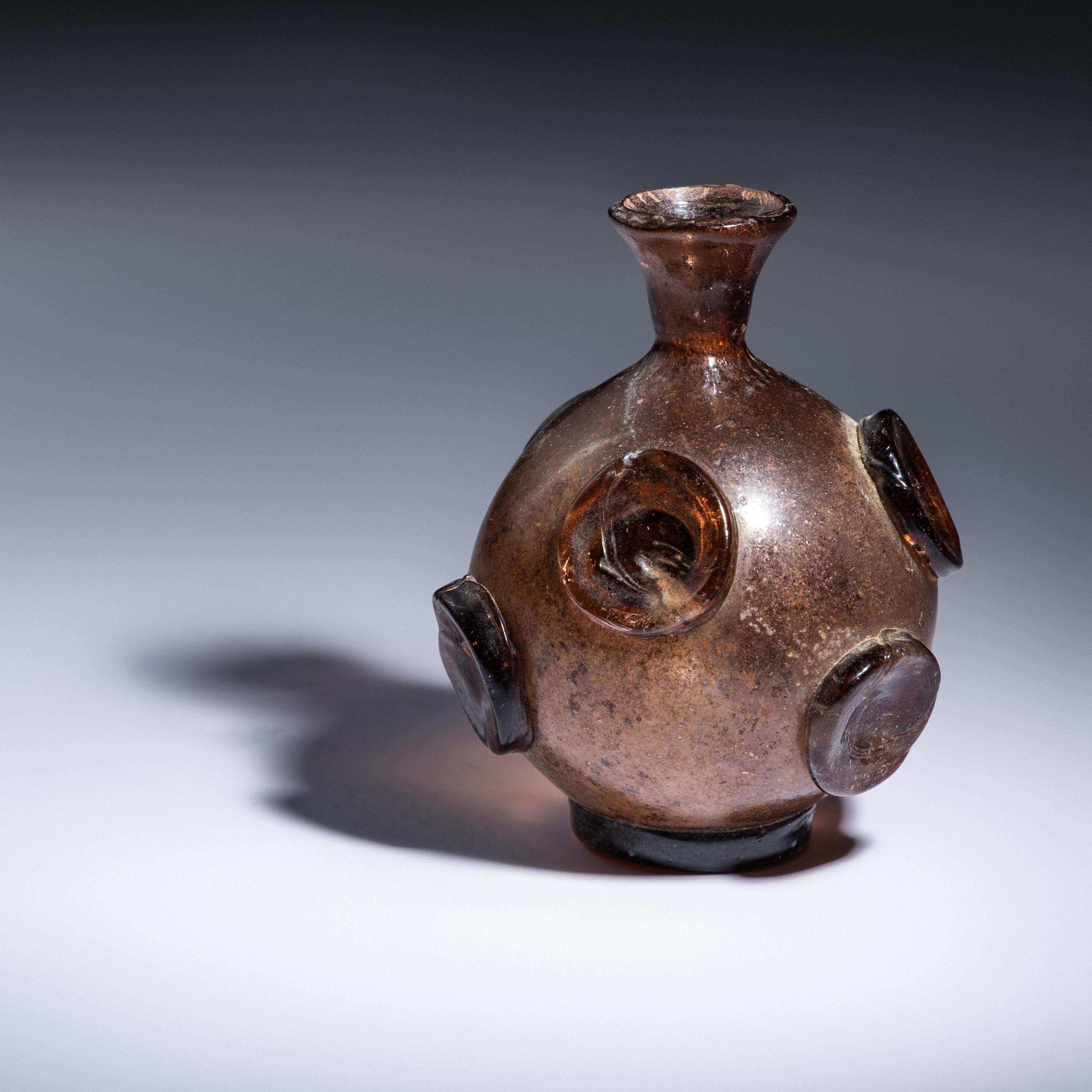 A Sasanian Glass Bottle