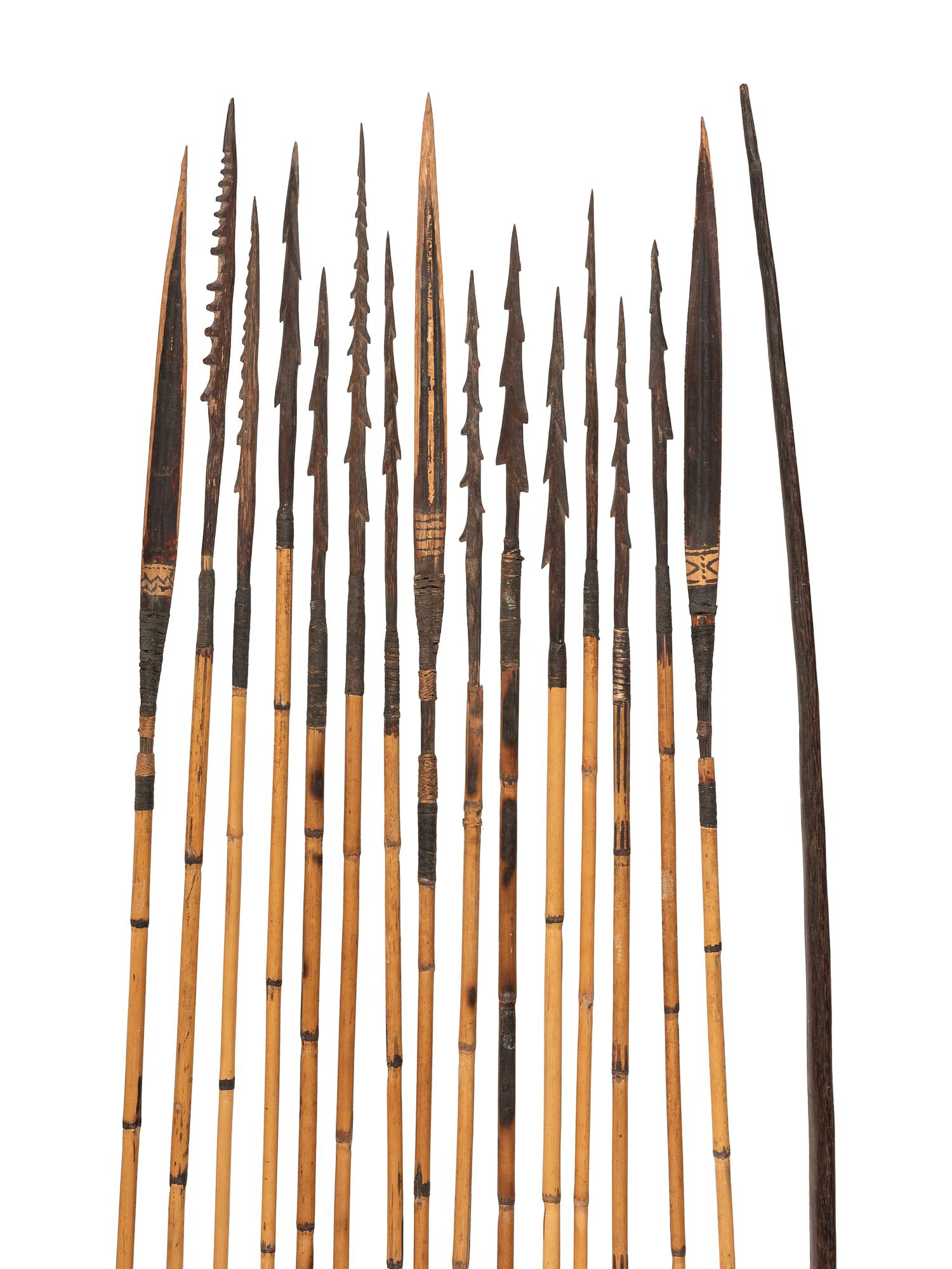 Papuan New Guinea Bow and Arrows