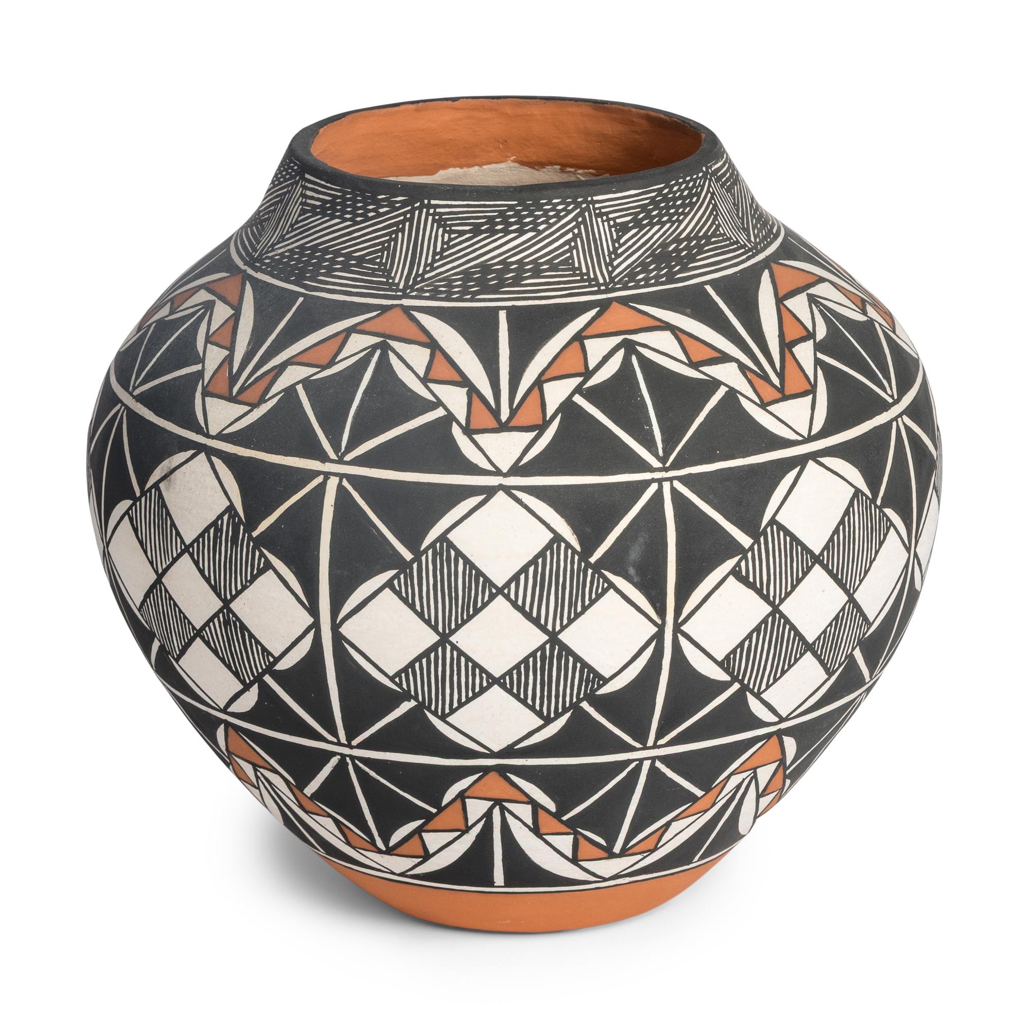 Delma Vallo (Acoma, b. 1935) — Traditional Pottery