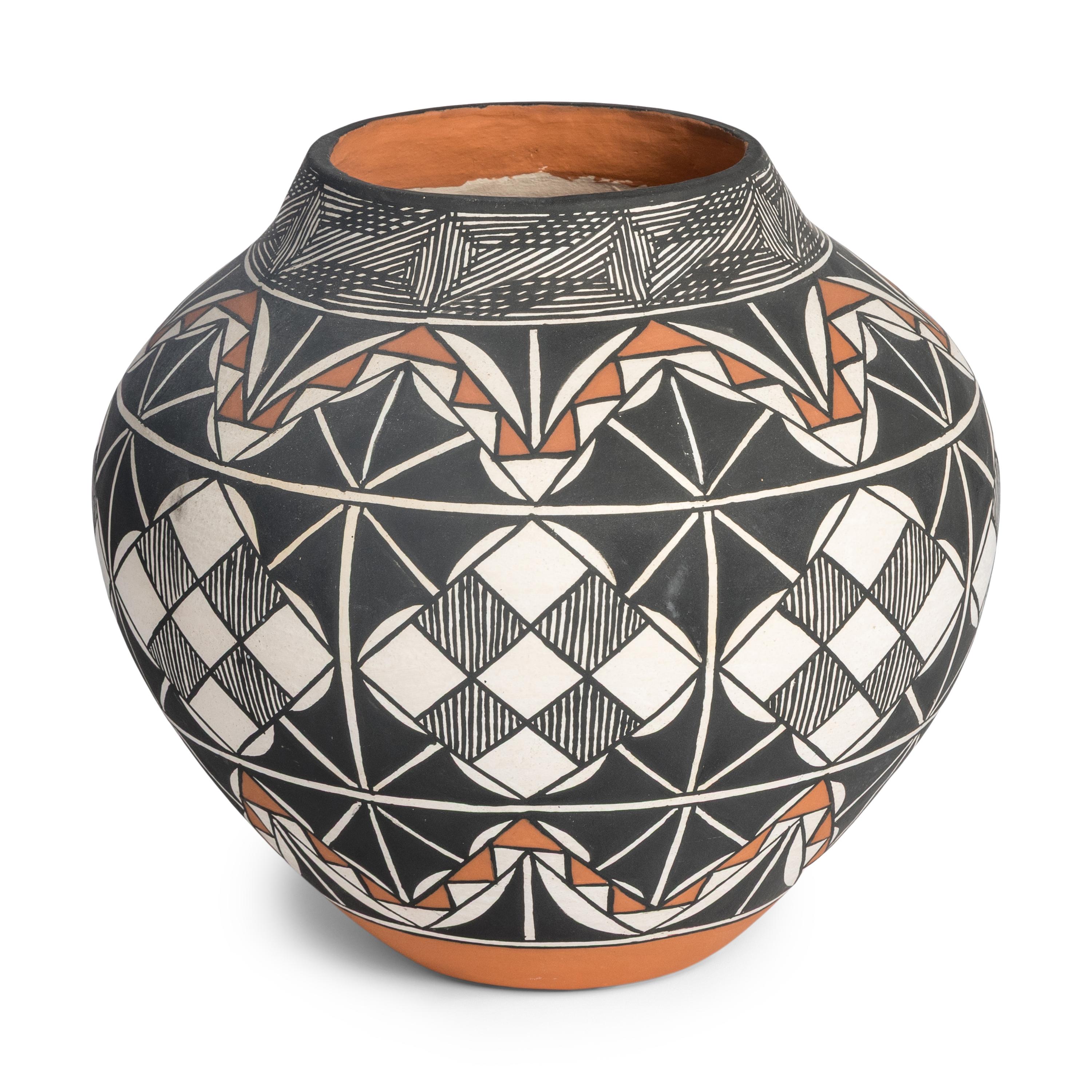 Delma Vallo (Acoma, b. 1935) — Traditional Pottery