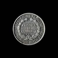 A French Indochina 1907-A Piastre de Commerce Silver Coin