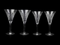 A Waterford Glass Stemware Service