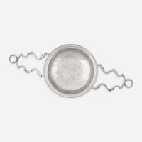 A silver punch strainer Benjamin Burt (1729-1805), Boston, MA, circa 1760