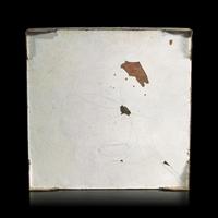 A Chinese Canton Enamel Square Tray, Late Qing Dynasty — 清晚期 松石綠地西番蓮紋銅胎畫琺琅方盤