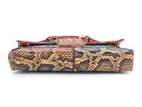 Fendi Rainbow Snakeskin Flap Bag, 2010s