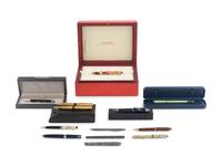 A Collection of Thirteen Writing Instruments