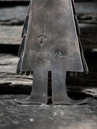Large Silver Tufa Cast Shalako Pin / Pendant, 1973
