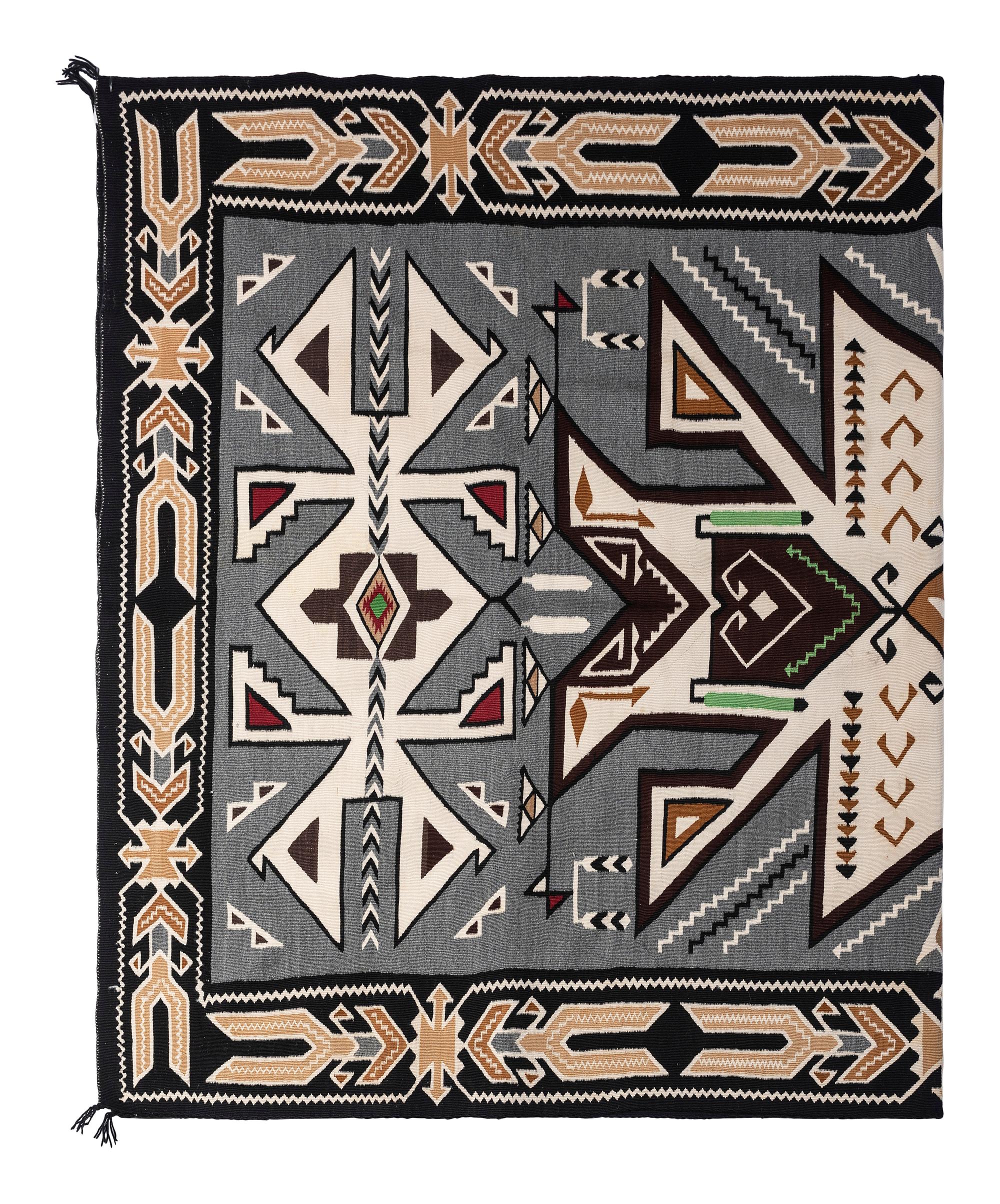 Navajo Teec Nos Pos Pattern Weaving / Rug