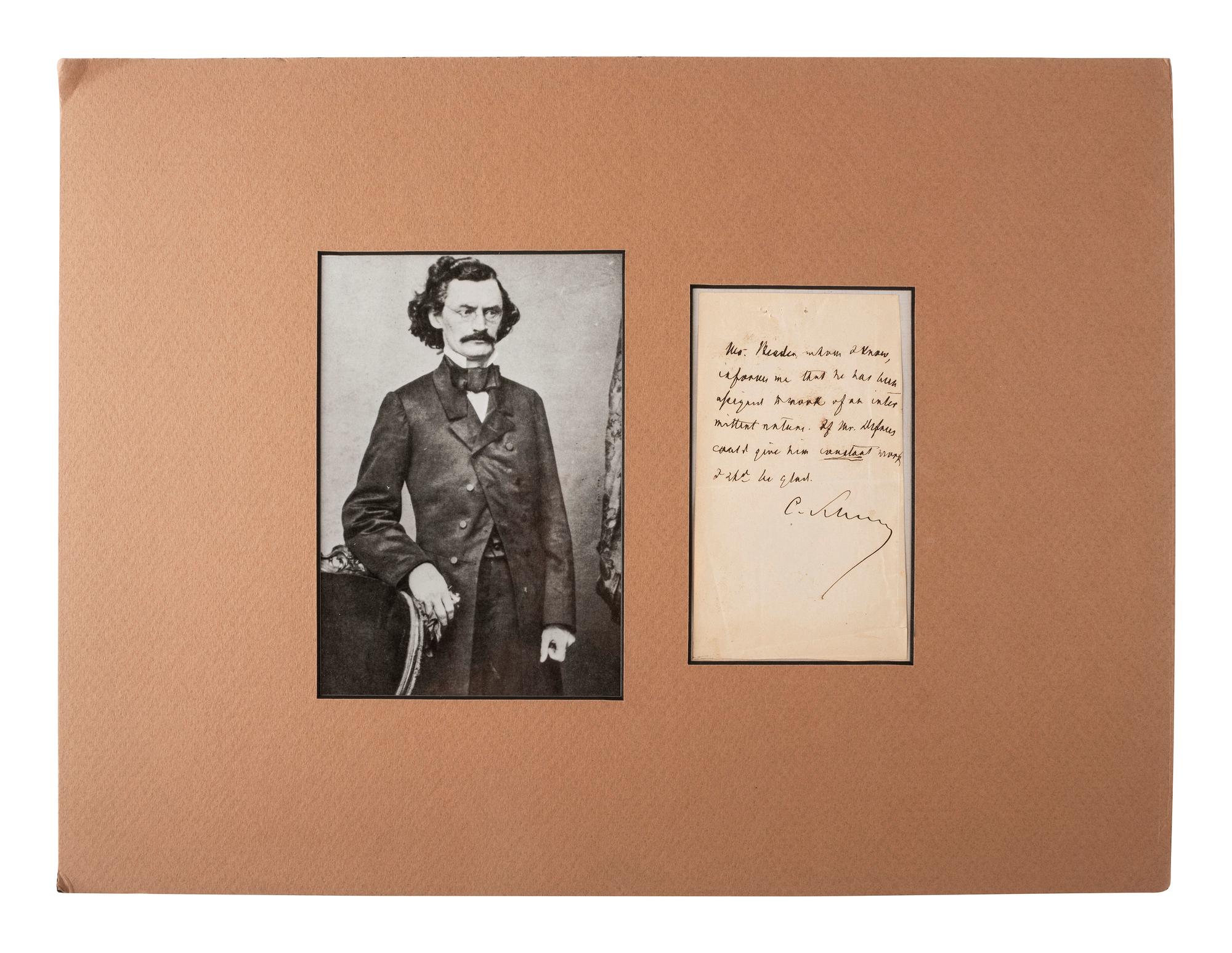[CIVIL WAR]. Autographs from Civil War soldiers incl. Generals SHERMAN, MCCLELLAN, and BUTLER.
