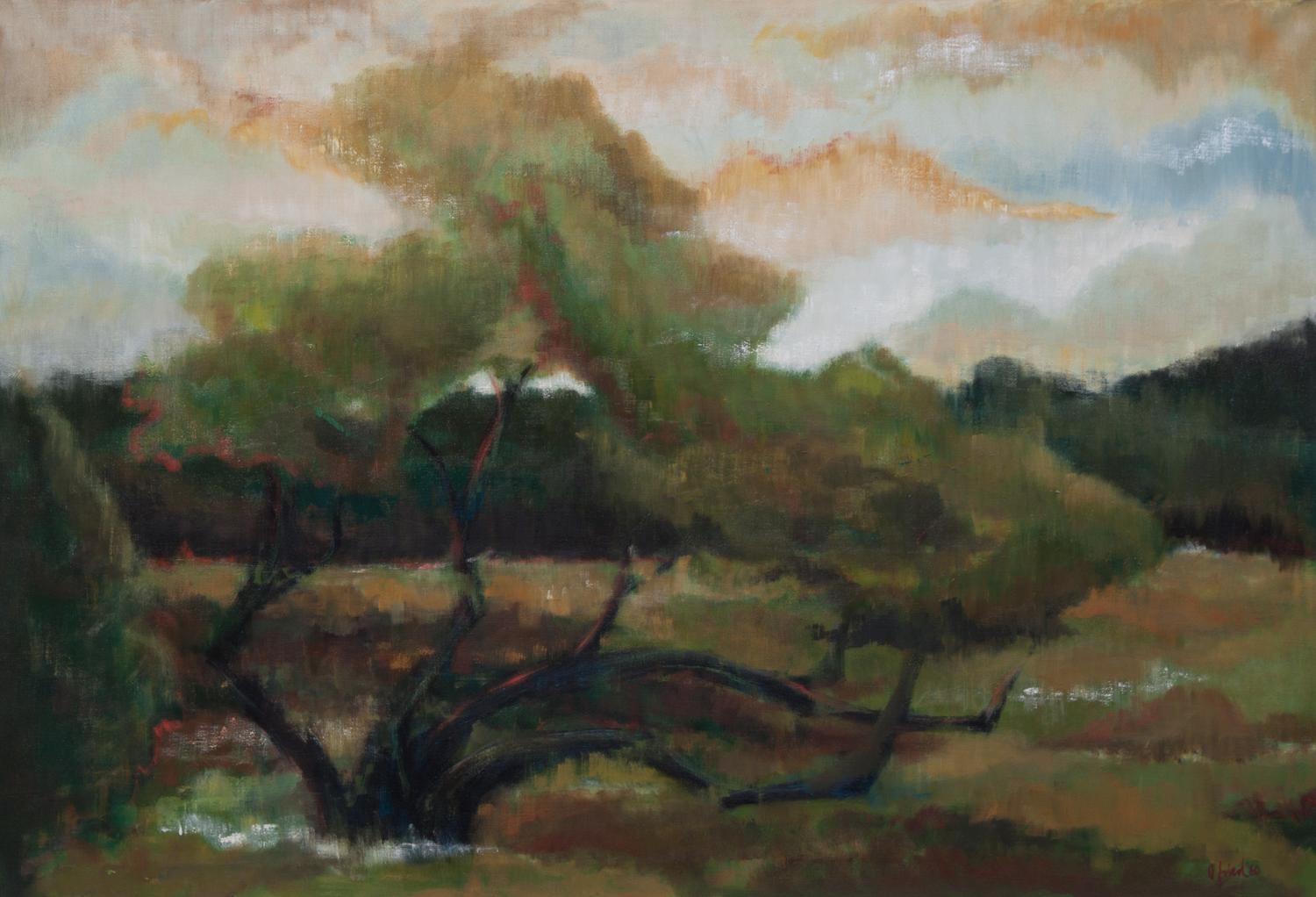 Otto Fried, (American, 20th century) , The Chinese Willow, 1960