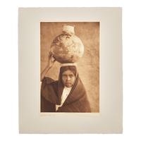 Edward Curtis (American, 1868-1952) — Qahatika Water Girl , 1907