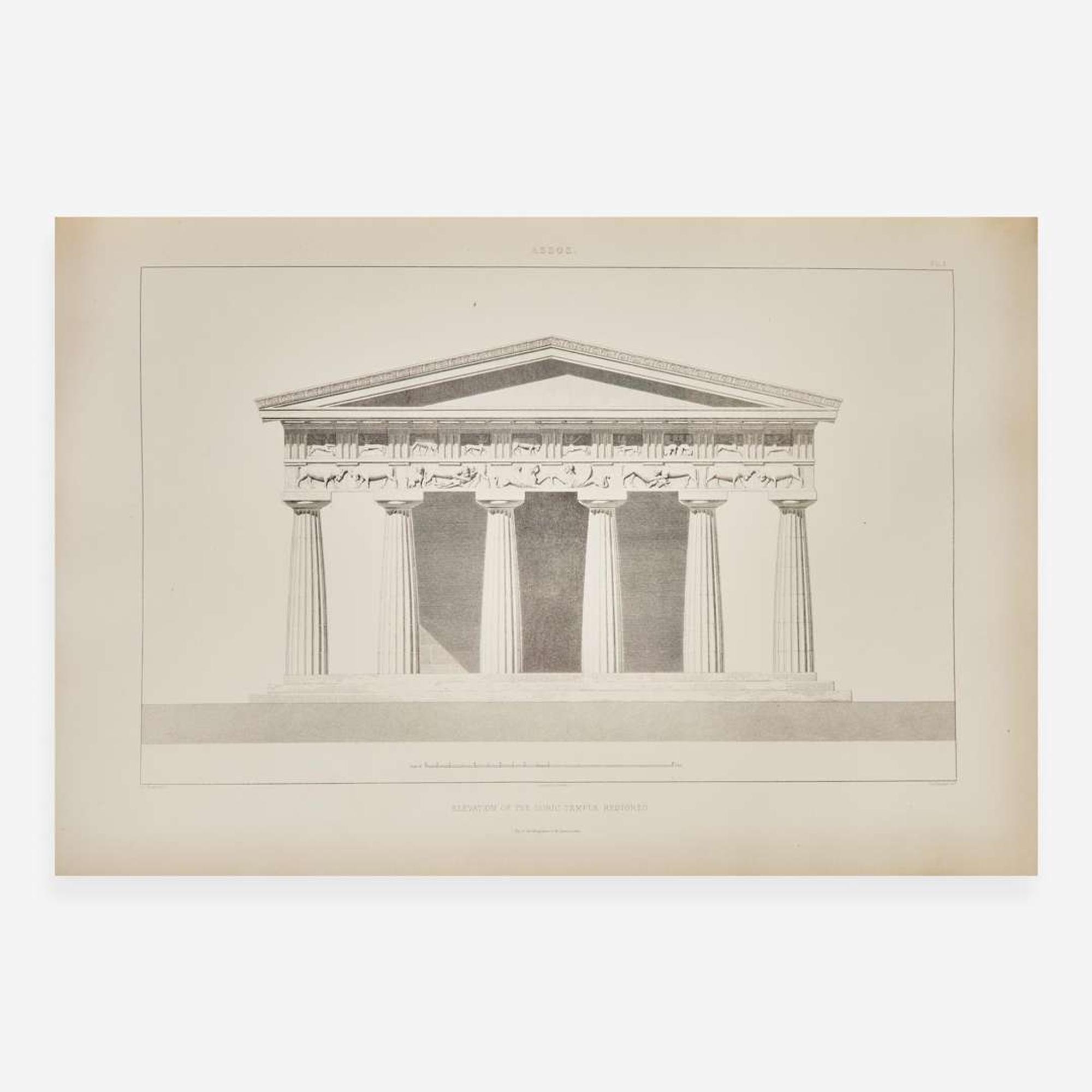 [Travel & Exploration] Texier, Charles, and R. Popplewell Pullan The Principal Ruins of Asia Minor, Illustrated and Described
