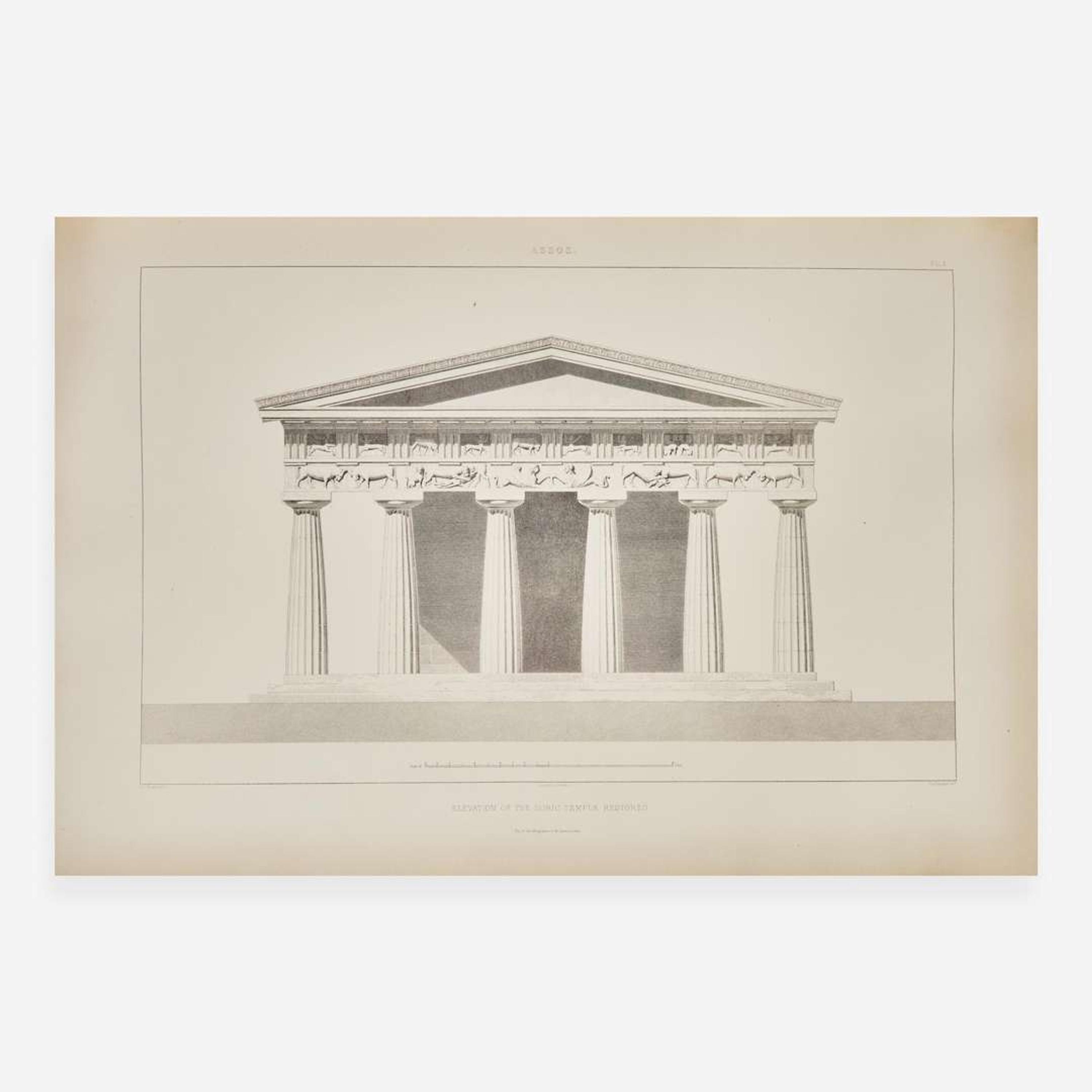 [Travel & Exploration] Texier, Charles, and R. Popplewell Pullan The Principal Ruins of Asia Minor, Illustrated and Described