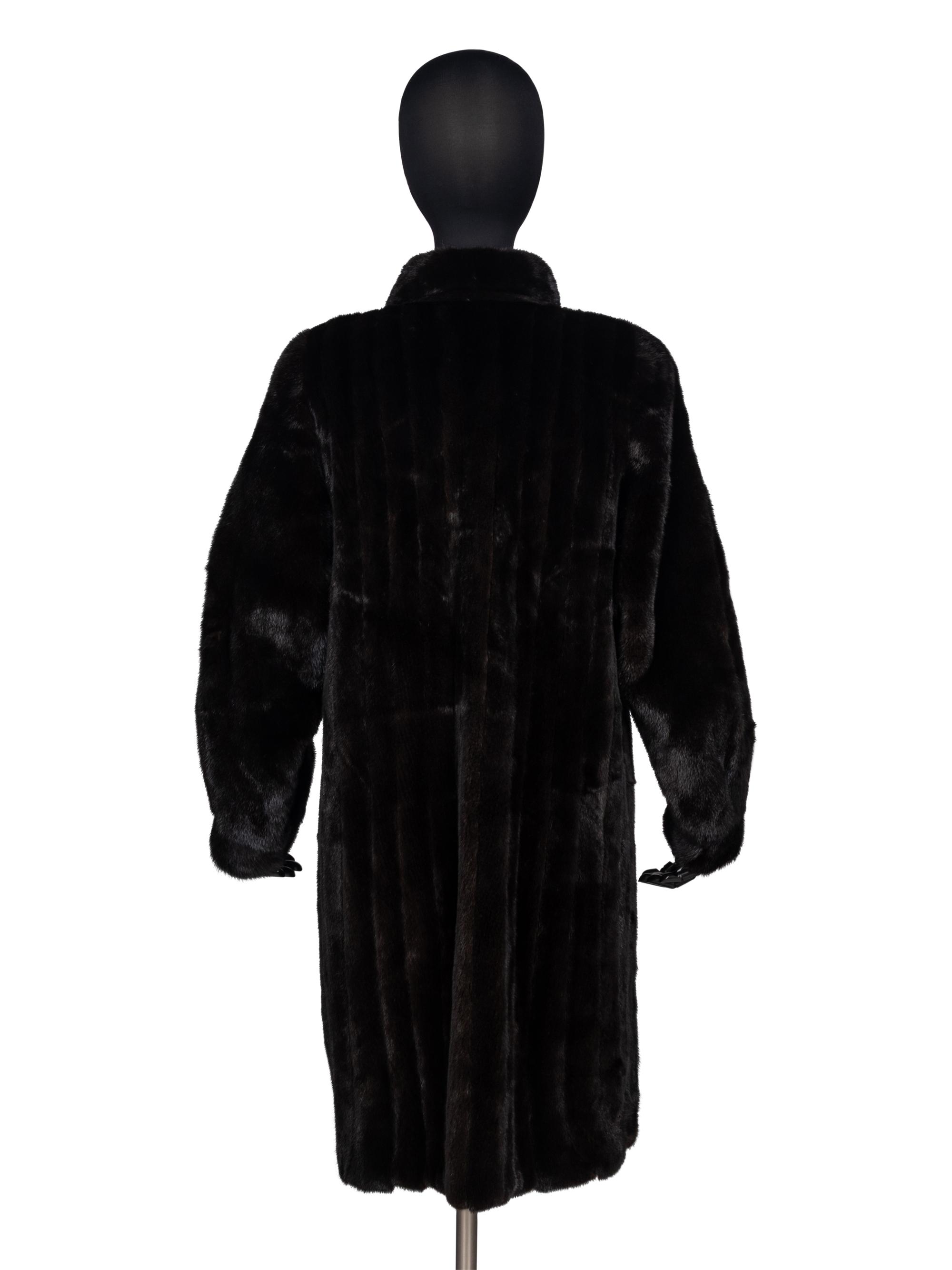 Mary McFadden Mink Coat