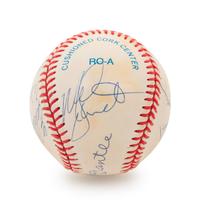 A 1980s 500 Home Run Club Signed Autograph Baseball Featuring 11 Autographs (PSA Authentic)