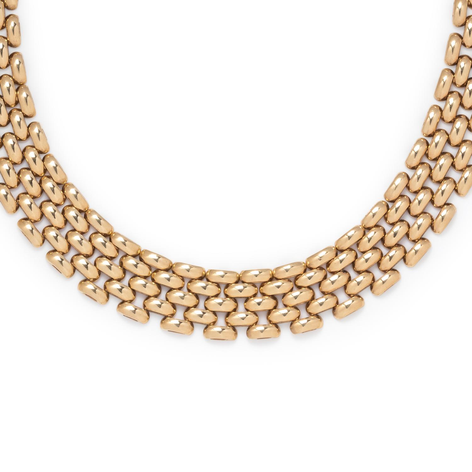 YELLOW GOLD NECKLACE