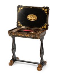 A Pair of Chinese Hardwood Two-Tier Tables