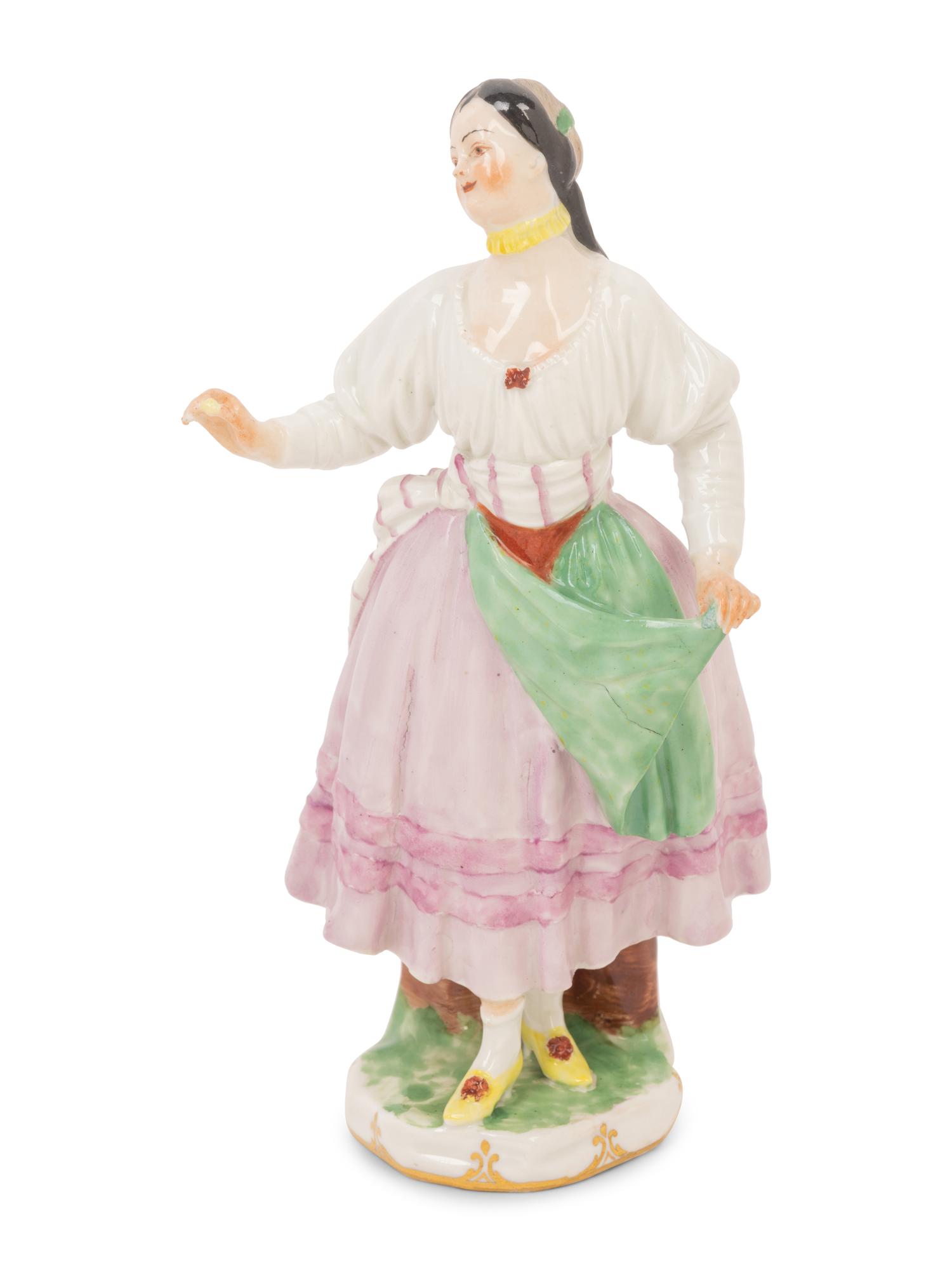 A Pair of Vienna Porcelain Figures