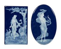 Two Limoges Pâte-sur-Pâte Plaques