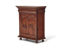A Queen Anne Walnut Spice Cabinet